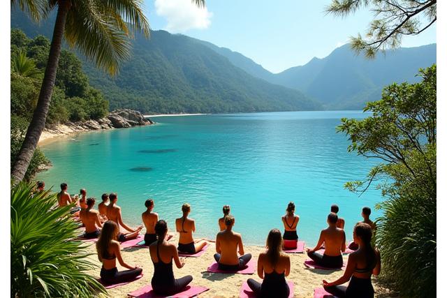 国内外でのヨガリトリート